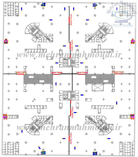 CFD simulation of ductless ventilation system