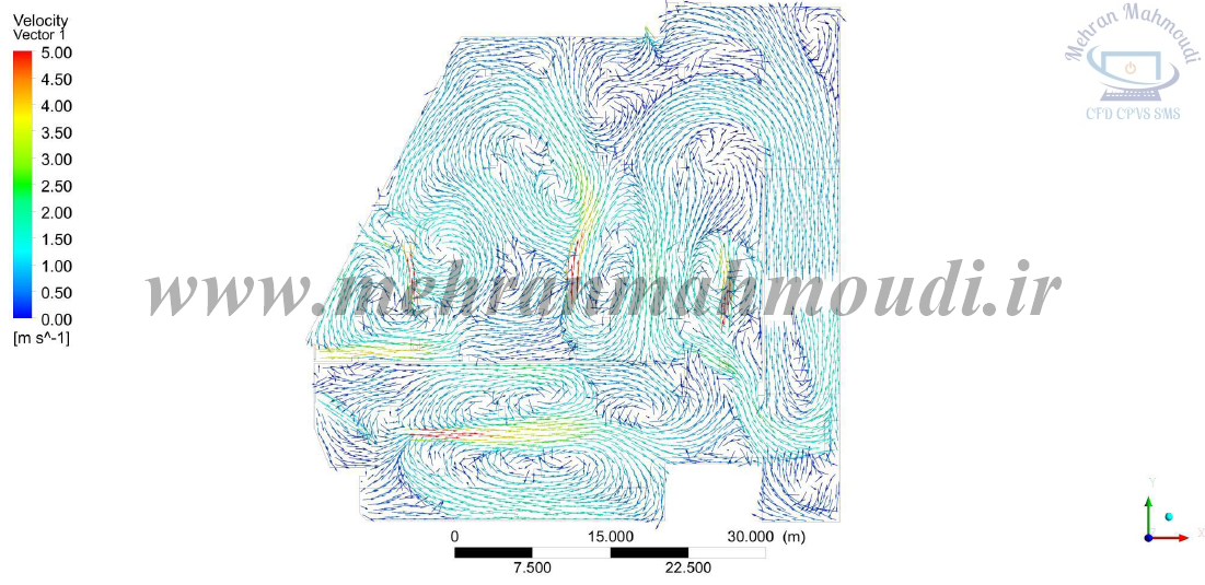 تحلیل آلاینده های خودرو در پارکینگ با استفاده از CFD