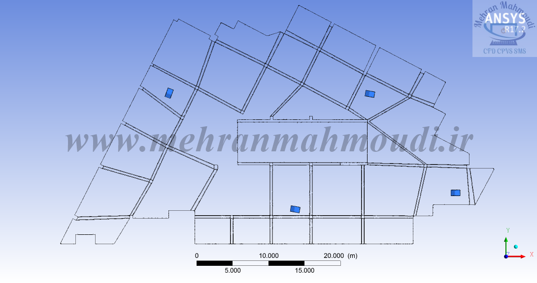 طراحی سیستم تهویه پارکینگ با CFD