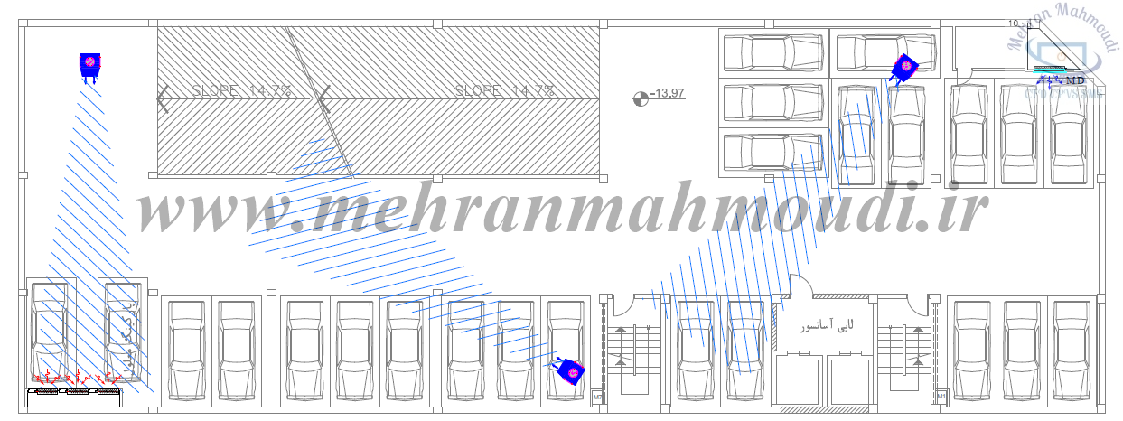 CFD simulation of car park ventilation system