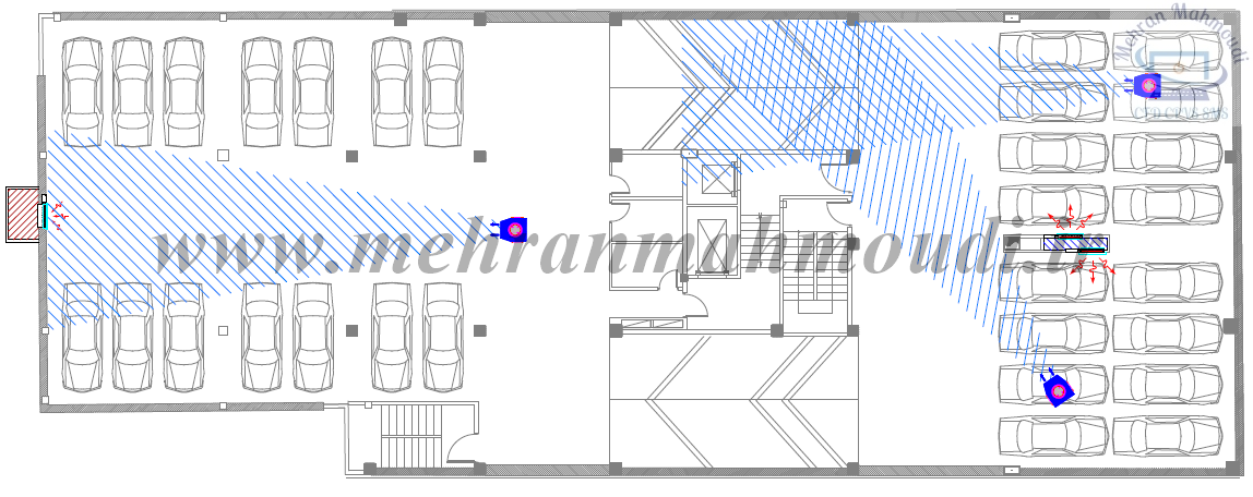 CFD simulation of parking garage ventilation system