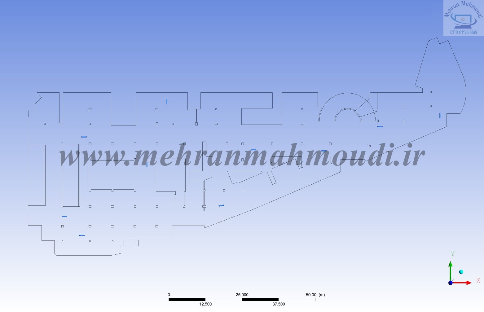 طراحی سیستم تهویه پارکینگ با CFD