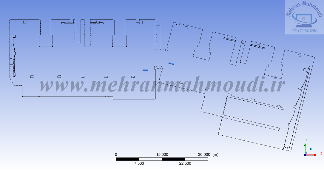 طراحی سیستم تهویه پارکینگ با CFD