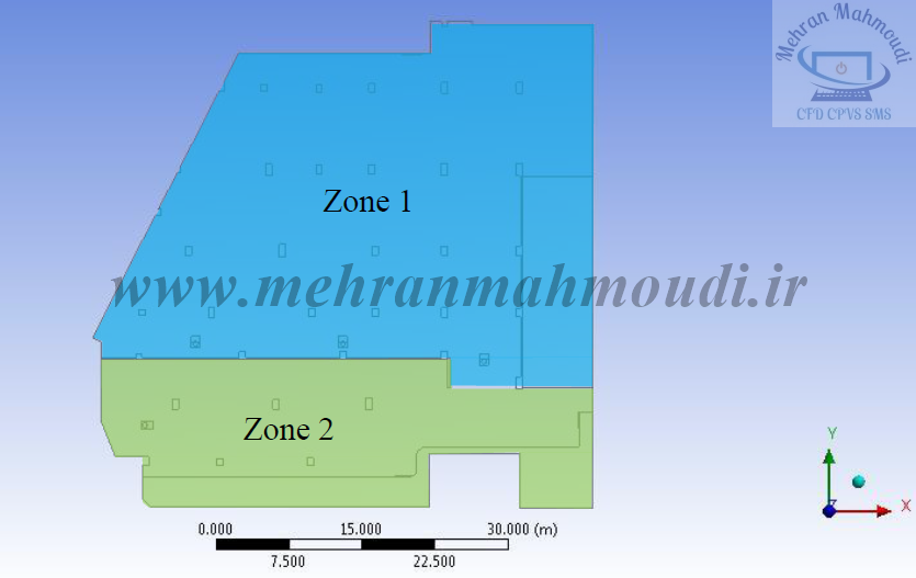 طراحی سیستم تهویه پارکینگ با CFD