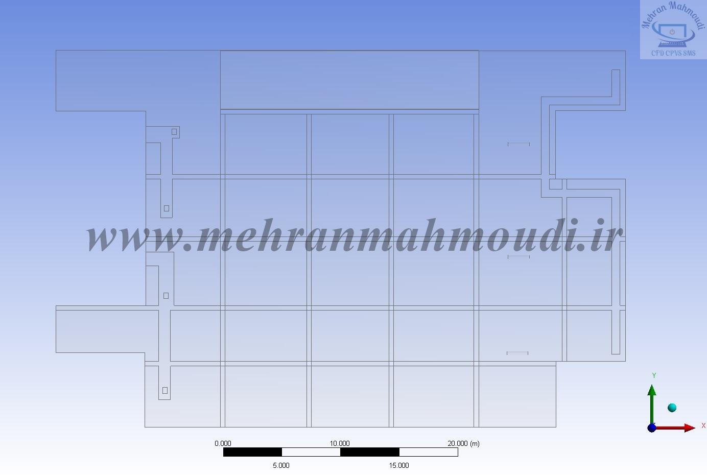 طراحی سیستم تهویه پارکینگ با CFD