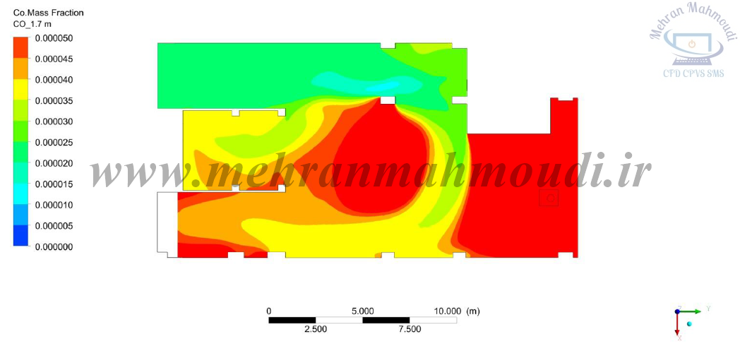 سنسور کربن مونواکسید تهویه پارکینگ