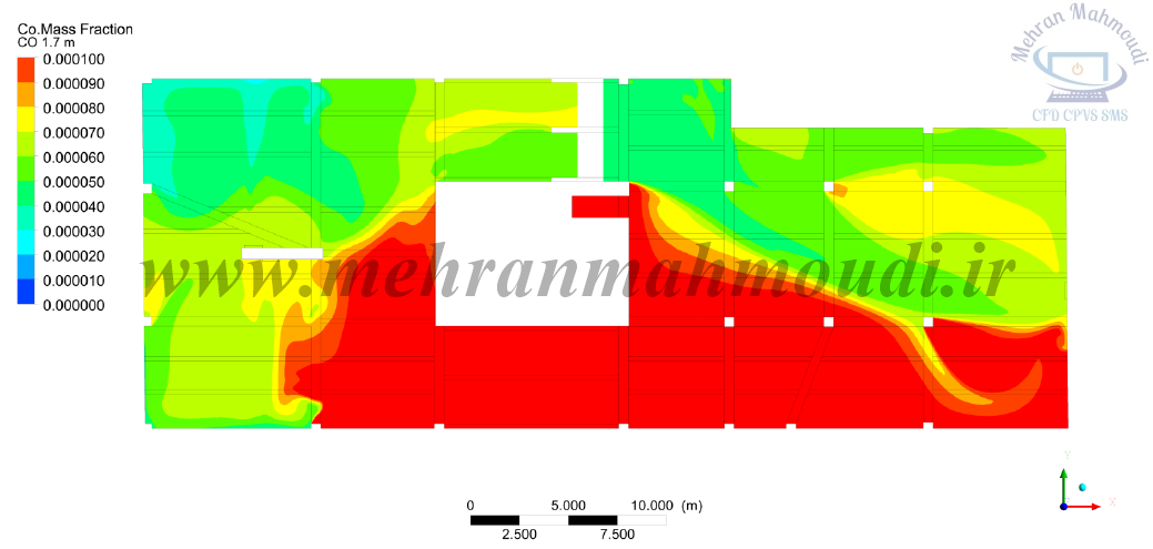 سنسور کربن مونواکسید تهویه پارکینگ