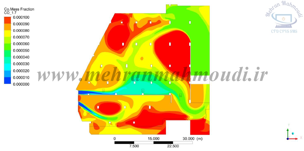 سنسور کربن مونواکسید تهویه پارکینگ