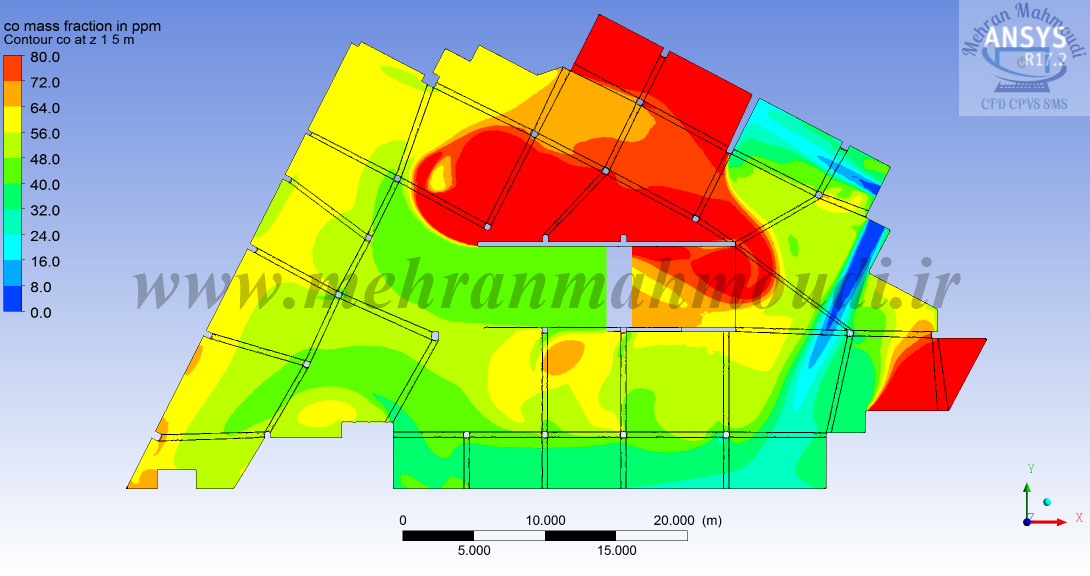 سنسور کربن مونواکسید تهویه پارکینگ