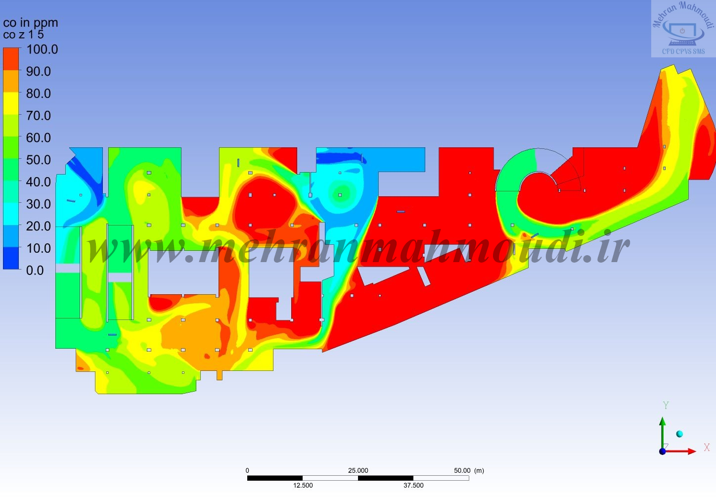 سنسور کربن مونواکسید تهویه پارکینگ